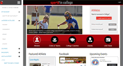 Desktop Screenshot of lacrosseincollege.com